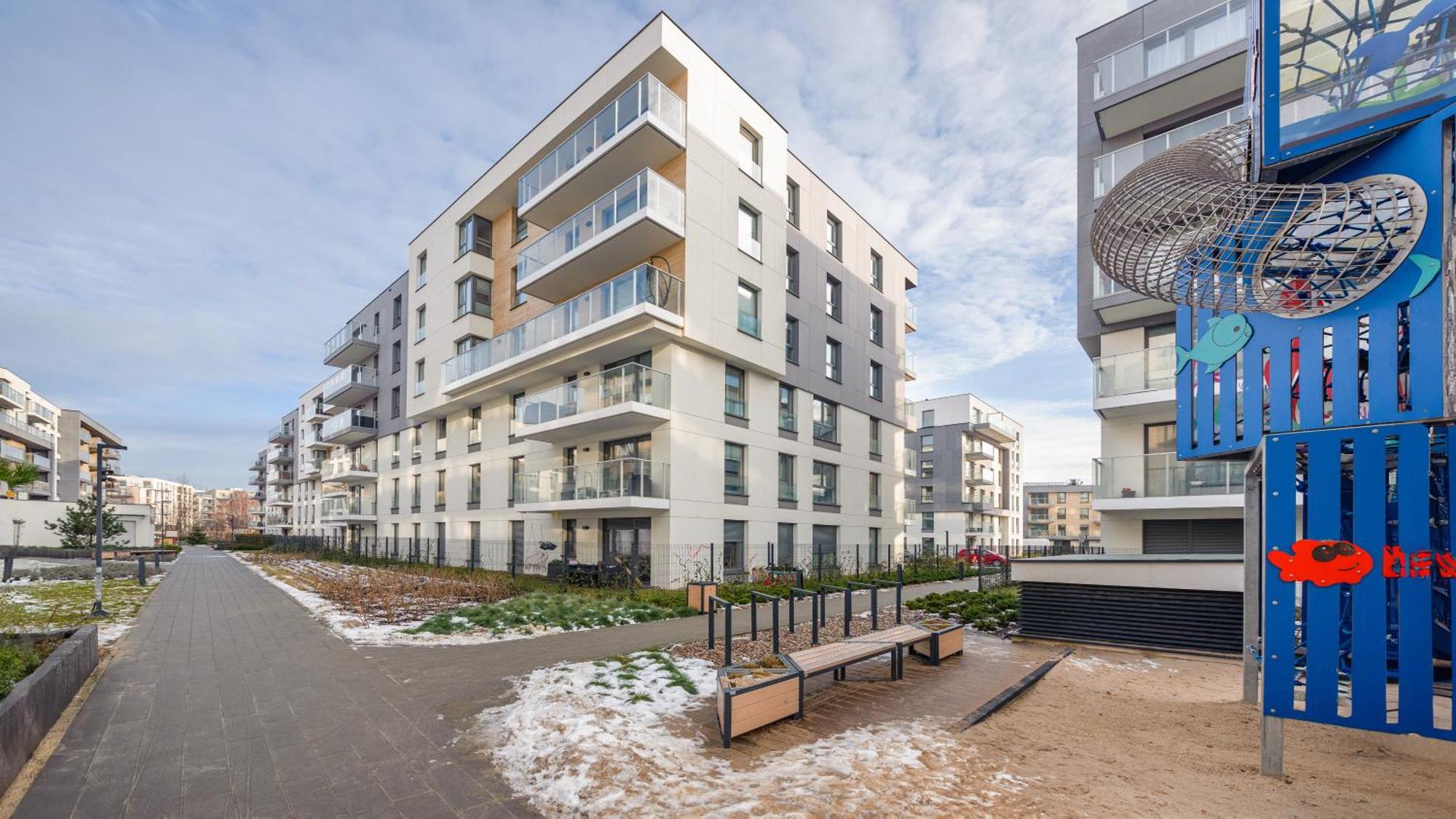 Apartamenty Sun & Snow Przystan Letnica 格但斯克 外观 照片