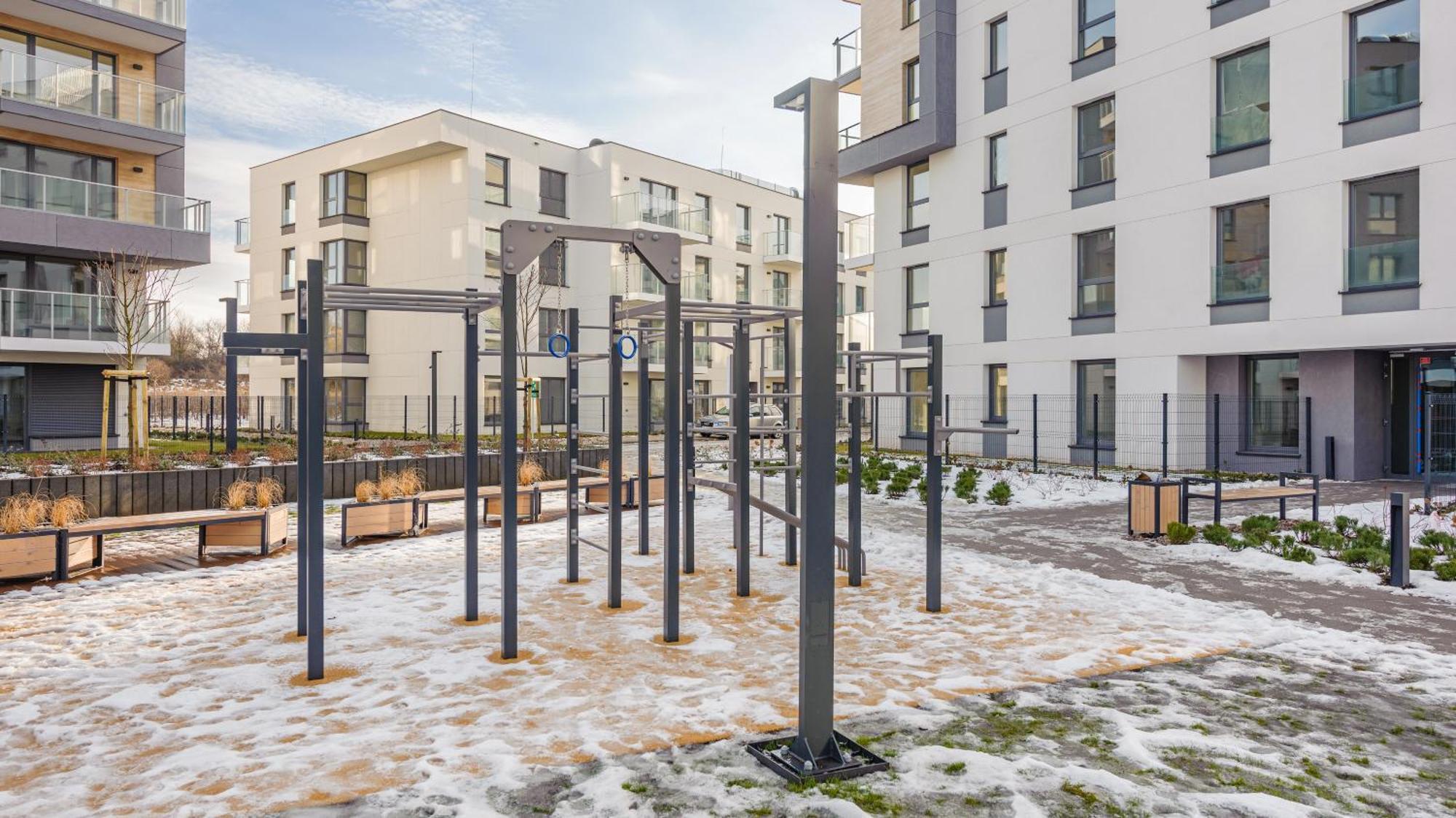 Apartamenty Sun & Snow Przystan Letnica 格但斯克 外观 照片